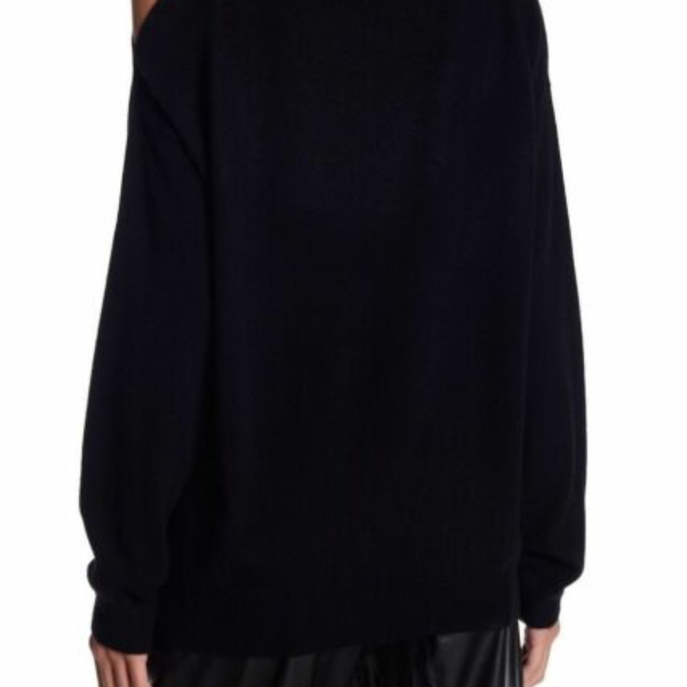 NEW Vince Cashmere Cold Shoulder Tunic Sweater - Picture 6 of 6